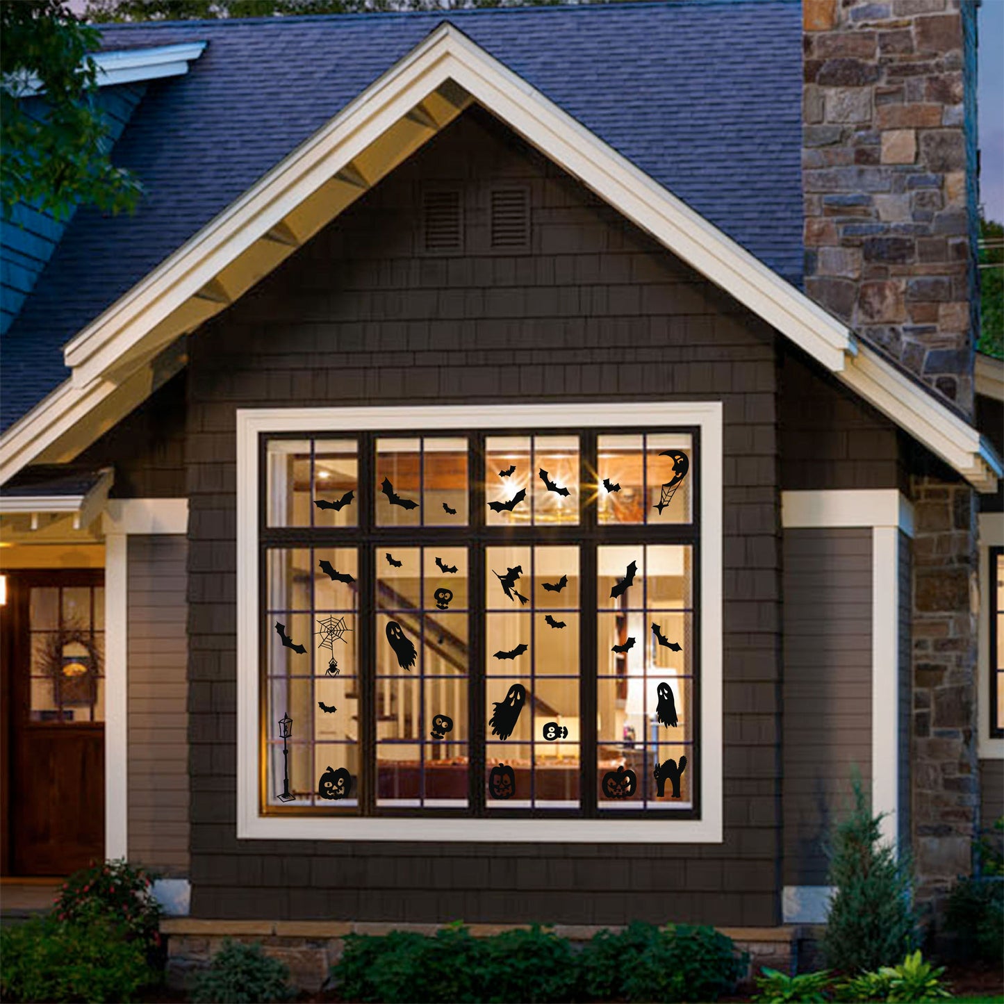 Halloween Wall Decals Window Clings Halloween Stickers Party Supplies