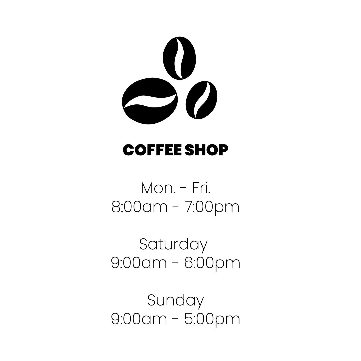 Storefront By Appointment Logo Decal - Customized Door Signs for Office - Business Window Decals - Name Business Shop