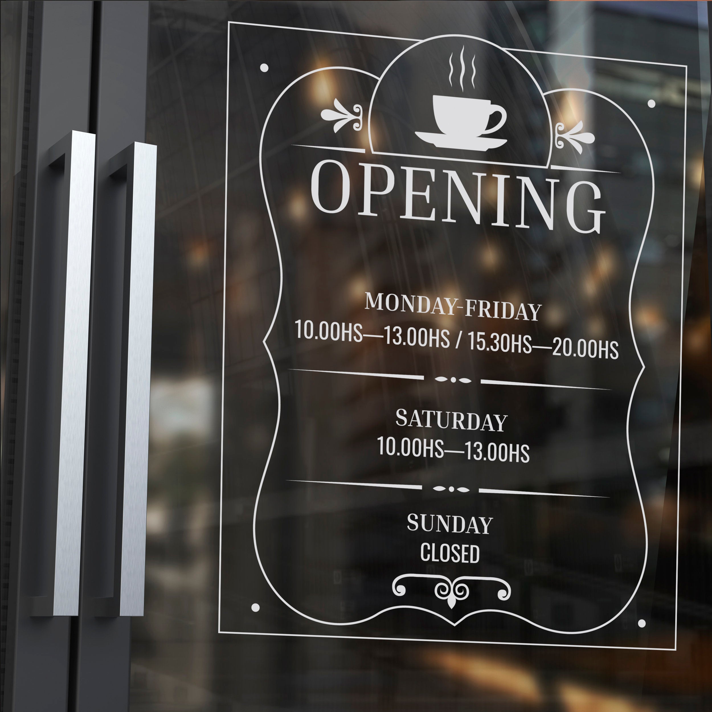 Make Your Business Pop With A Custom Vinyl Decal – Perfect For Windows, Doors, Or Walls