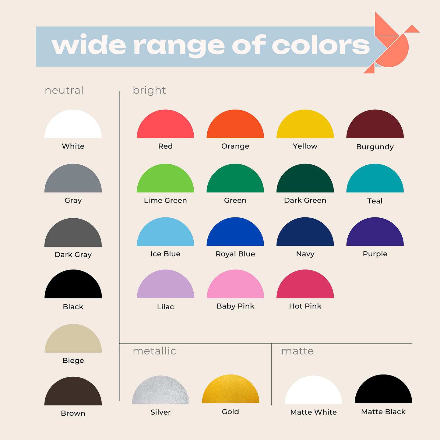 Choose Soloway Decor Decals Color