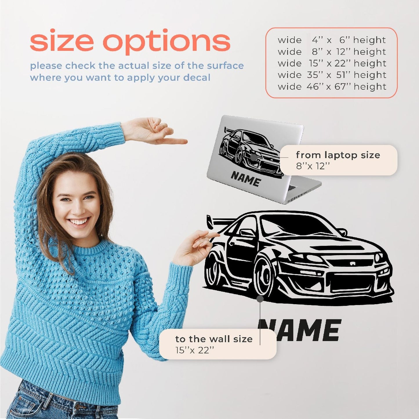 Wall Stickers for Boys Bedroom with Race Car - Race Car Wall Decals - Boys Car Wall Stickers - Race Car Wall Decals for Boys Room