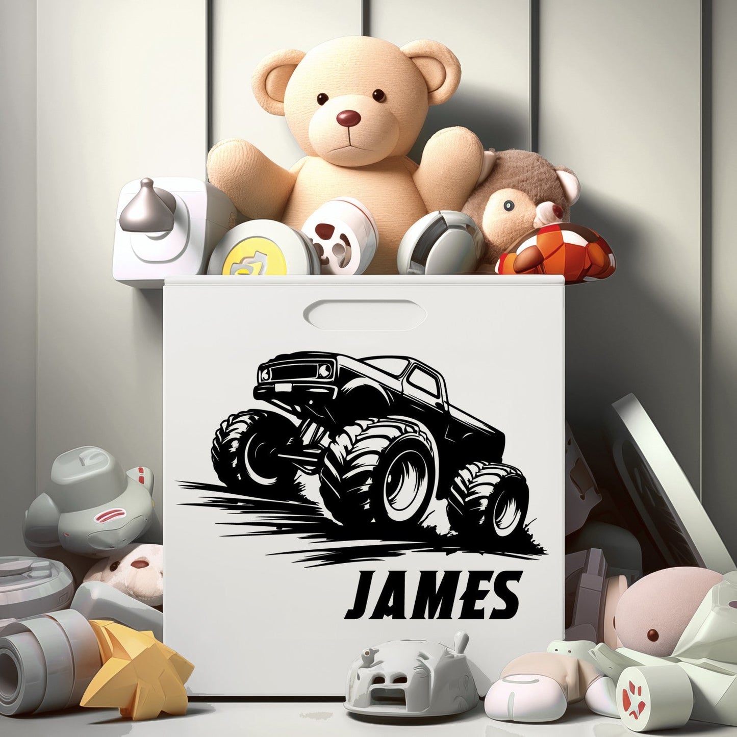 Monster Truck Wall Decals