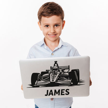 Custom Racing Name Wall Decal - Personalized Sport Car Wall Stickers - Racing Name Wall Decal - Race Car Name Decal