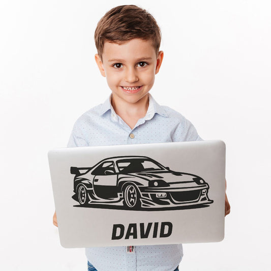 Car Wall Decals for Boys Room - Cars Wall Decal - Racing Name Wall Decal - Car Wall Stickers for Boys Room - Vehicle Themed Stickers
