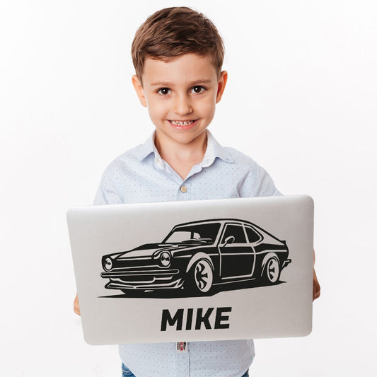 Race Cars Wall Decor for Bedroom - Personalized Race Car Name Decal - Custom Racing Wall Sticker for Boys Room - Car Wall Decals