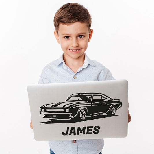 Race Car Wall Decals - Race Car Wall Decals - Boys Wall Stickers for Bedroom - Racing Car Theme Sticker - Personalized Bedroom Decor 