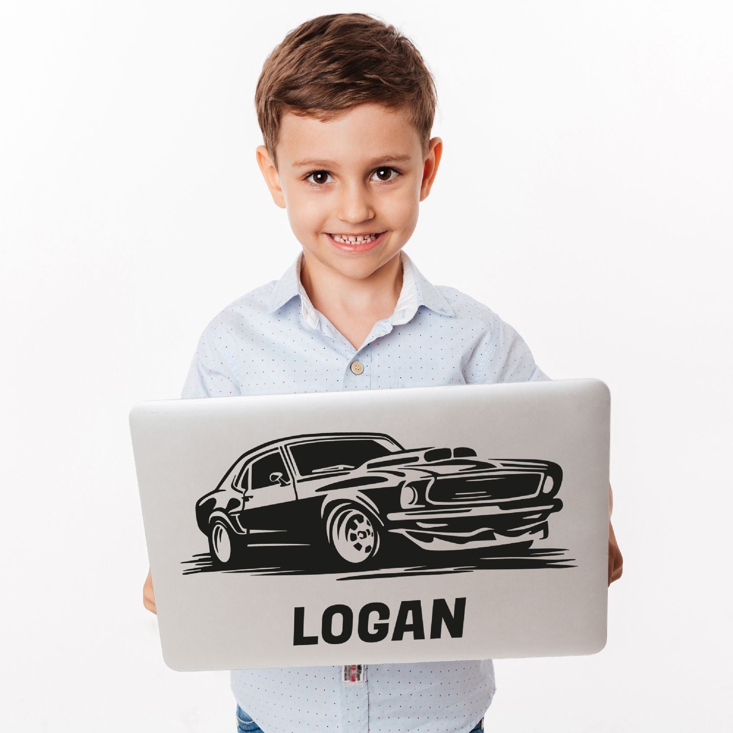 Boys Car Wall Decals - Racing Car Wall Decal -  Car Wall Decal with Name - Boys Bedroom Decor - Racing Wall Stickers - Car Wall Decals for Boys Room