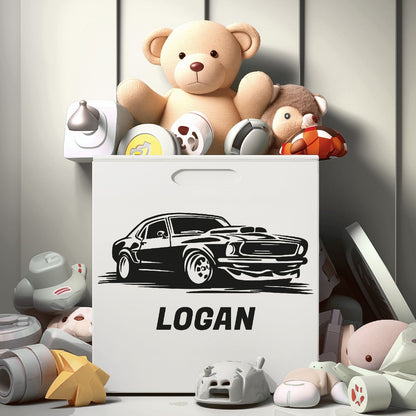 Boys Car Wall Decals - Racing Car Wall Decal -  Car Wall Decal with Name - Boys Bedroom Decor - Racing Wall Stickers - Car Wall Decals for Boys Room