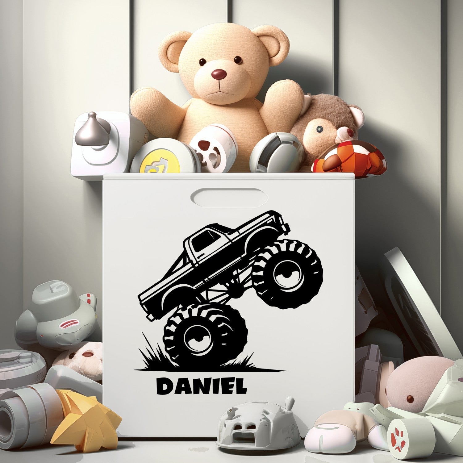 Monster Truck Wall Decals
