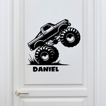 Monster Jam Wall Stickers Vinyl Decal