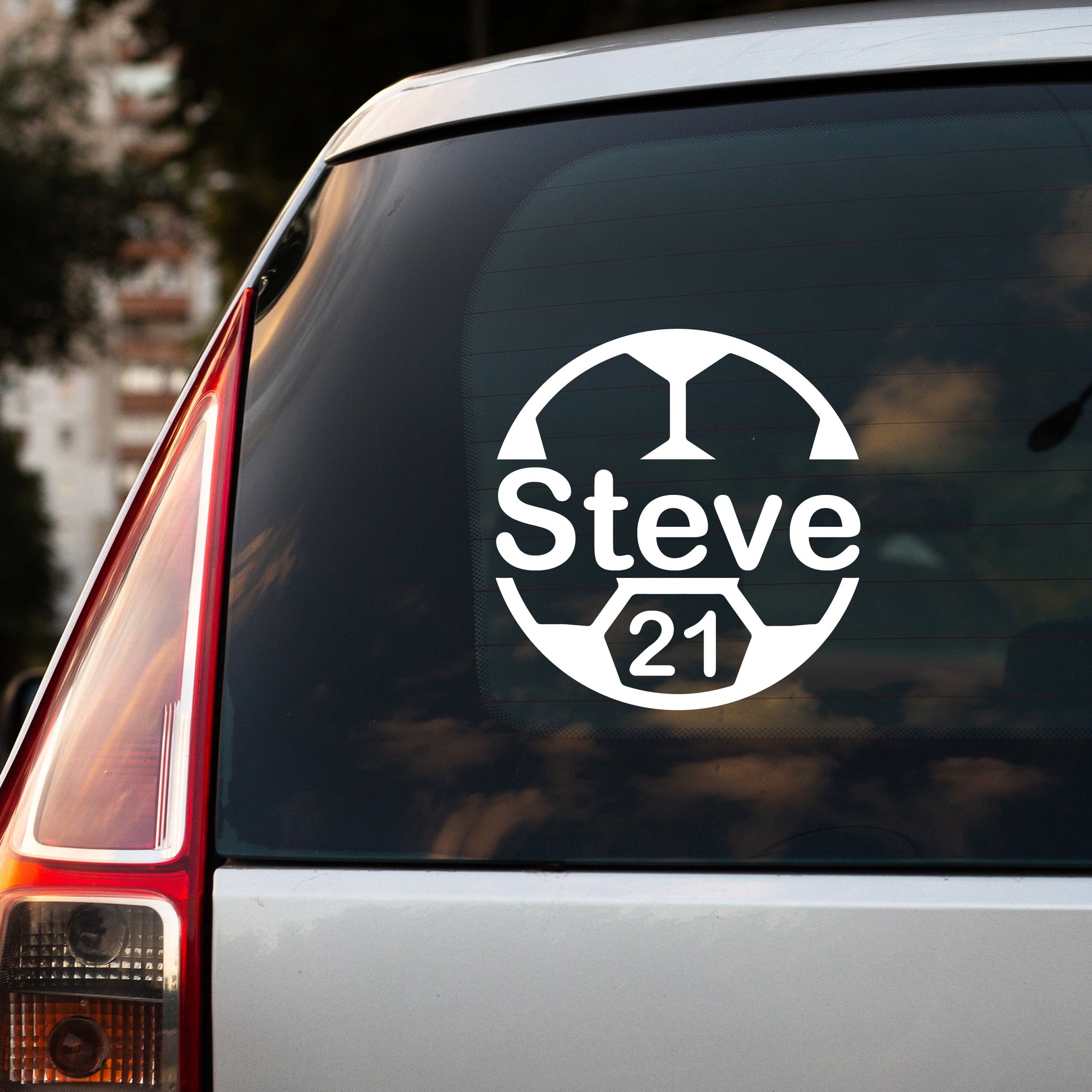 Soccer Wall Decals - Customized Soccer Wall Decals - Wall Decal Soccer Players - Custom Soccer Name Wall Decal