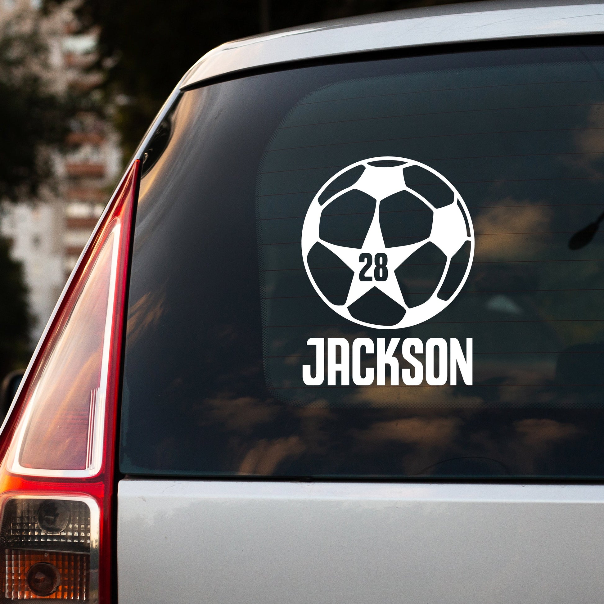 Wall Decals Soccer - Life Size Soccer Player Wall Decals - Personalized Custom Soccer Player Wall Decal - Choose Your Name