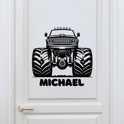 Monster Jam Wall Stickers Vinyl Decal