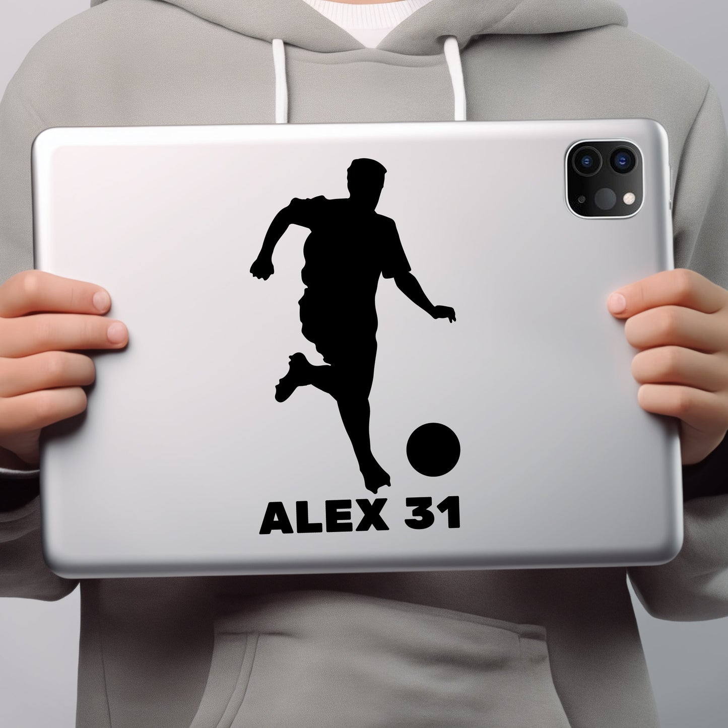 Soccer Wall Decal - Personalized Custom Soccer Player Wall Decal - Wall Decal Soccer Players - Personalized Custom Vinyl Wall Decal Soccer