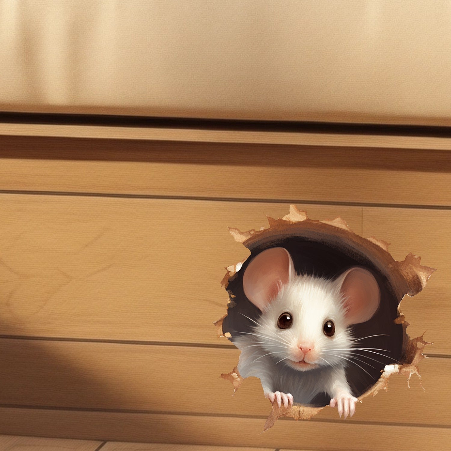 Cartoon Mouse Sticker